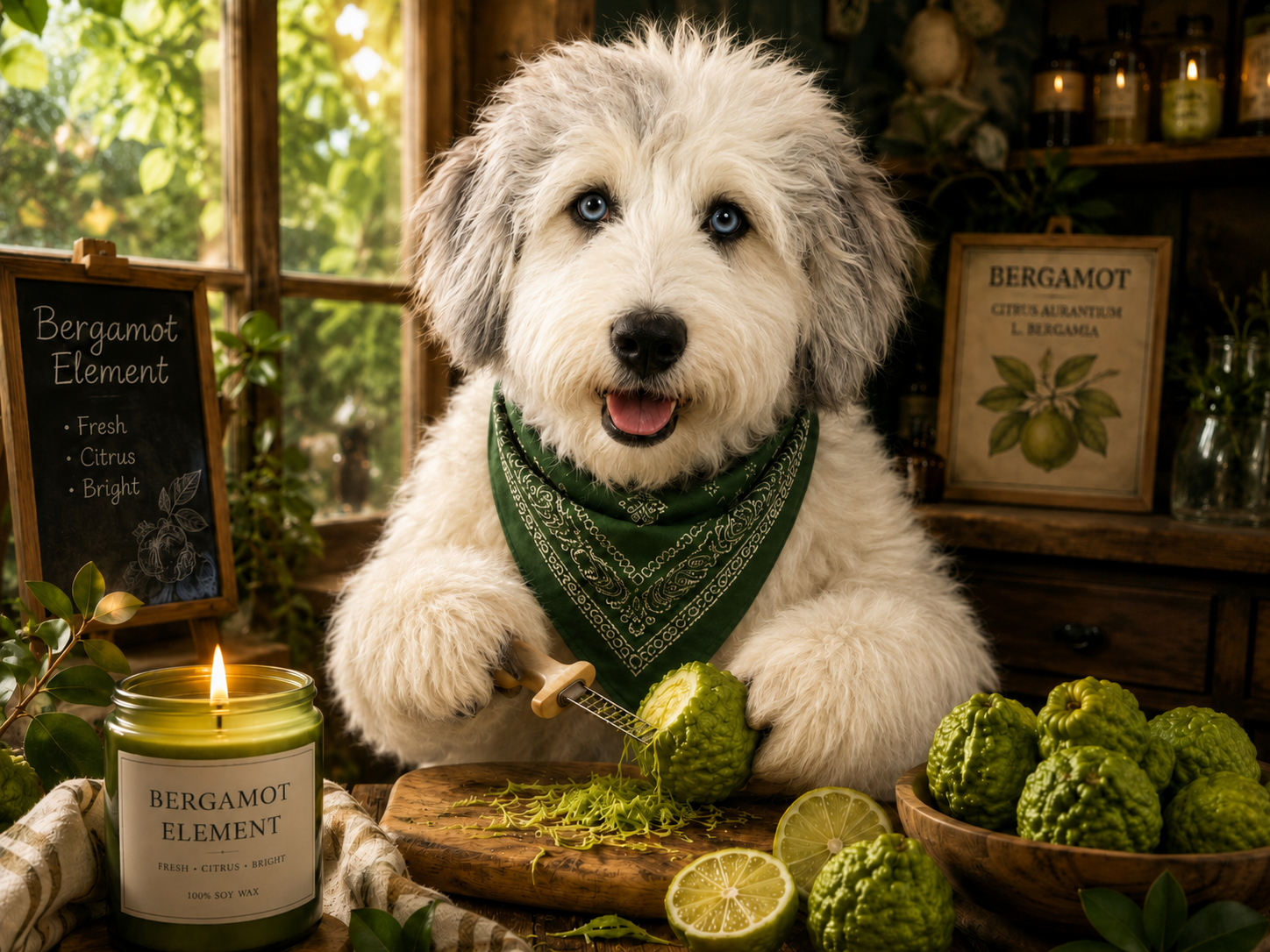 Maxwell with Bergamot Element